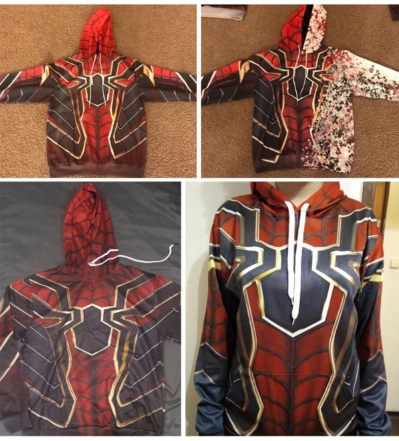 Вдали от дома, Spider-man, толстовки для косплея, PS4 Pro, Человек-паук, 3D принт, с капюшоном, Повседневный, для мужчин и женщин, костюм Venom, топы, толстовки
