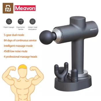 

Xiaomi Meavon Smart Electric Massage Gun Double Mode Fascia Gun Deep Muscle Relaxation Wireless Charging Low Noise For Home Gym