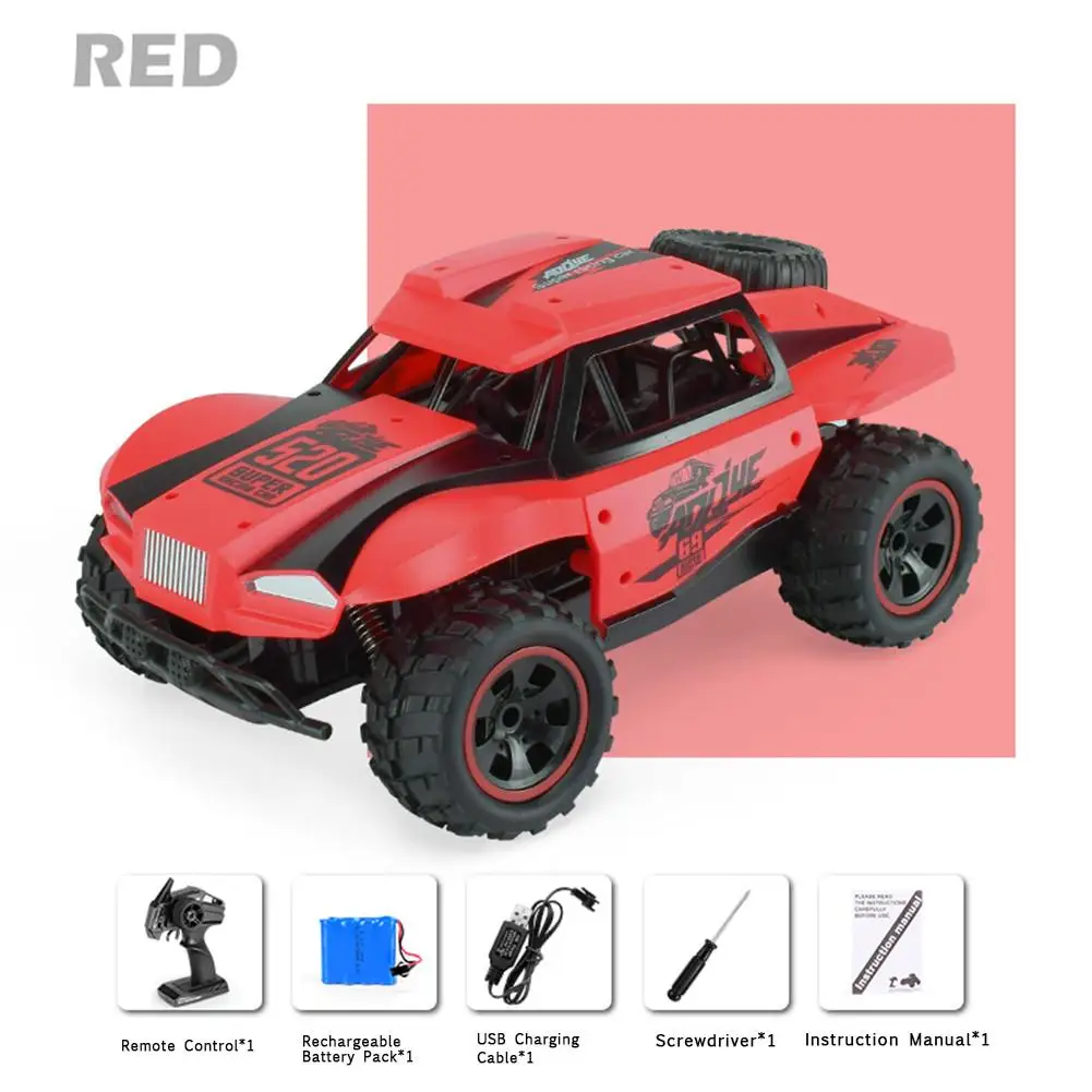 Пульт дистанционного управления автомобиль RC Dirt Bike Водонепроницаемый Аккумуляторные Батареи Гоночный внедорожник игрушка 2WD автомобиль для детей