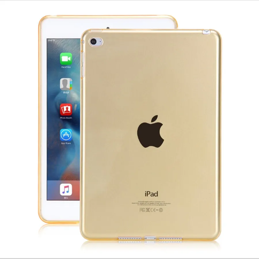 Защитный чехол из силикона и ТПУ для ipad pro 10 2 прозрачный с защитой от падения