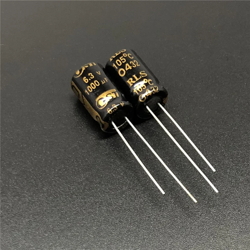 10 шт. 1000 мкФ 6 3 В OST RLS 8x12 мм долгий срок службы Низкий ESR 6.3V1000uF материнская плата