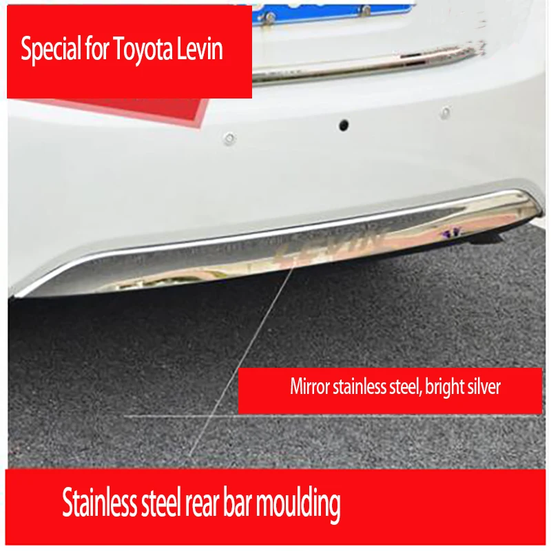 Специально для- для Toyota Lewin задняя планка отделка полоса Модифицированная задняя губа окруженная декоративными блестками