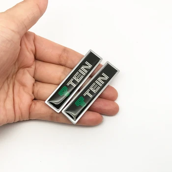 

Car styling 2pcs Metal Car Side Fender Rear Trunk TEIN logo Emblem Badge for Volkswagen Honda Toyota Audi BMW car accessories