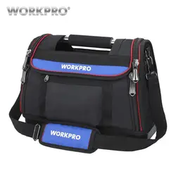 WORKPRO 15 "открытая сумка для инструментов сверхмощная сумка для хранения инструментов органайзер для инструментов многофункциональная