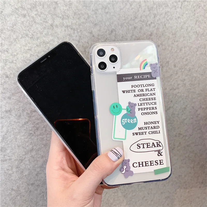 Медведь сыр рецепта чехол для телефона Samsung A5 A8 A30 A50 A80 A90 S7 S8 S9 S10 plus Note 8 9 10 плюс A9