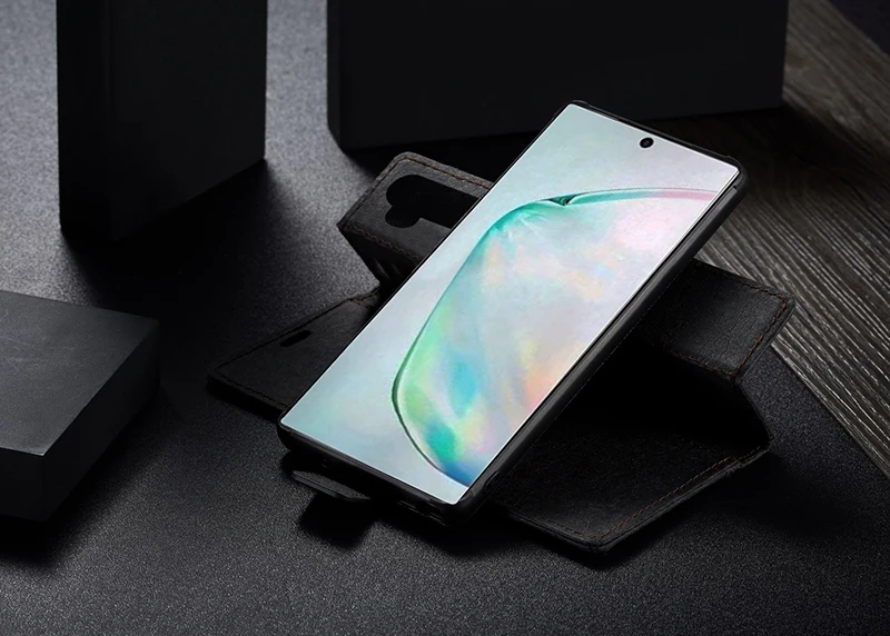 WHATIF чехол для samsung Galaxy S10 S9 S8 Note10 Plus Note 10 9 8 откидная крышка съемная крафт-бумага кожаный бумажник чехол