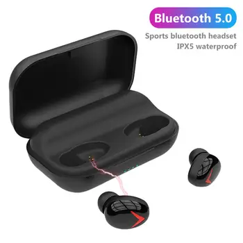 

New Arrival A8 Sweatproof In-Ear Headset Wireless Bluetooth TWS Earphone Stereo Earbuds with Charge Box