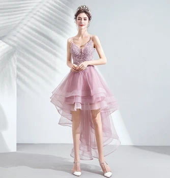 mesh homecoming dress