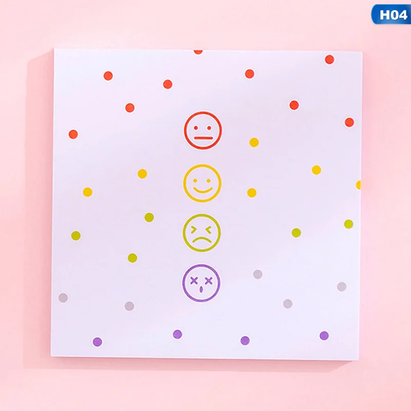 Lovely Cartoon Candy Bear Memo Pad Kawaii Stationery Diary DIY Sticky Notes Planner Notepad School Office Supply - Цвет: H04