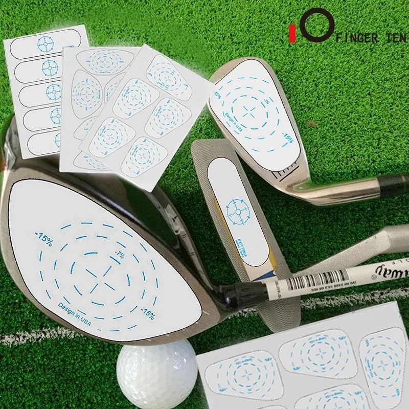 New Design Driver Impact Tape Labels Golf Stickers for Swing Training Irons Putters and Woods | Спорт и развлечения