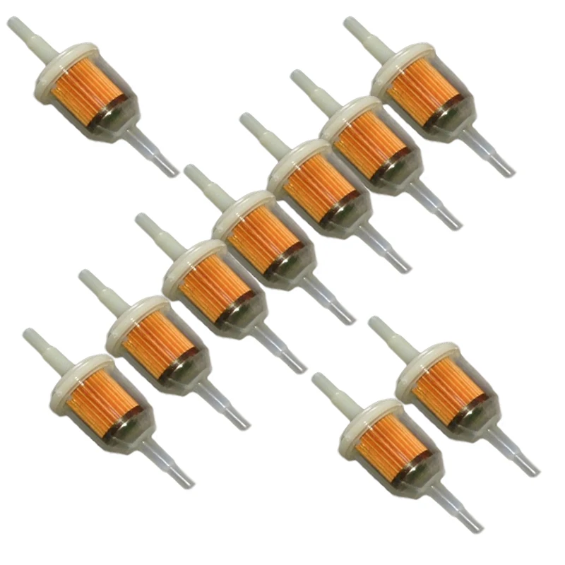 

10pcs 6mm-8mm Oil Filters Small Engine GKI VW312 Inline Gas Replacement Parts