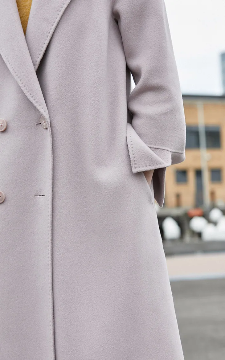 Vero Moda Новые поступления шерсть двустороннее шерстяное пальто | 319327533