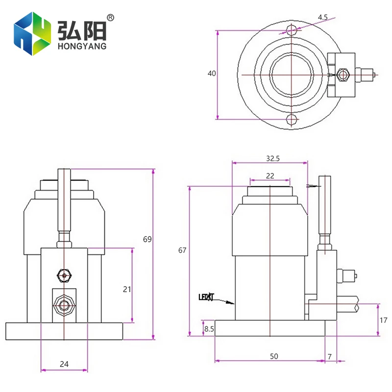 Z Axis Setter Tool Cnc Automatic Height High Precision Sensor Setting Instrument Milling Machine Engraving Touch Probe NO NC