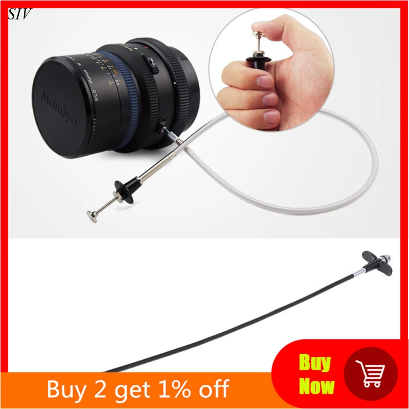 1pc 40/70/100cm Camera Shutter Release Cable Universal Mechanical