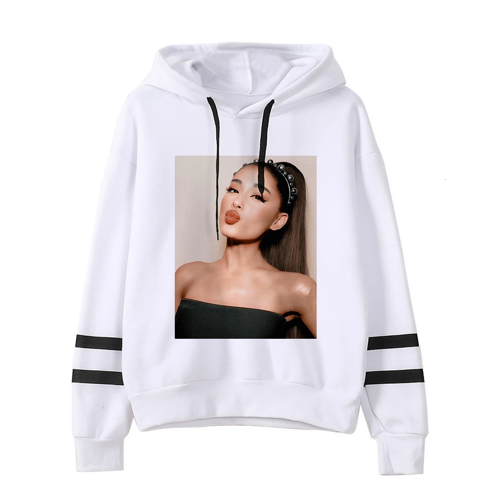 Ariana grande, Женская Толстовка без слез, для плача, худи, одежда с принтом, пуловер, толстовки, женские, Harajuku, kawaii, уличная одежда