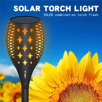 

Garden Outdoor Solar Waterproof Flashing Landscape Decorative Lighting Lawn Lamp 96LED Lamps Home Garder Decor Party Light