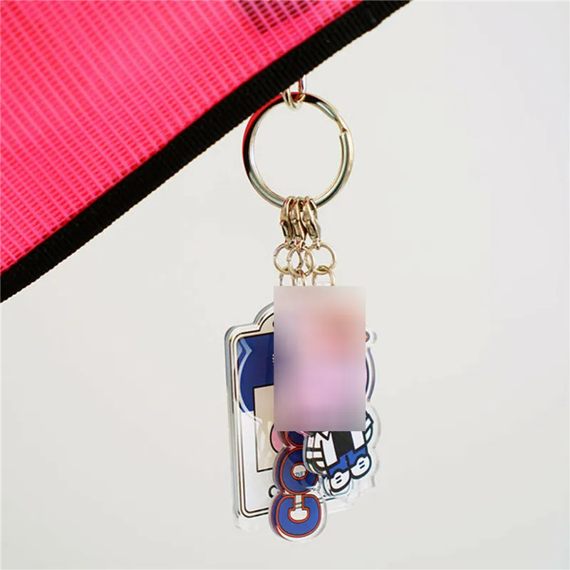 

New Kpop Bangtan Boys Offical Acrylic Key Ring 5TH MUSTER Keychain Kawaii TATA COOKY CHIMMY SHOOKY KOYA RJ Bag Pendant 5*11CM