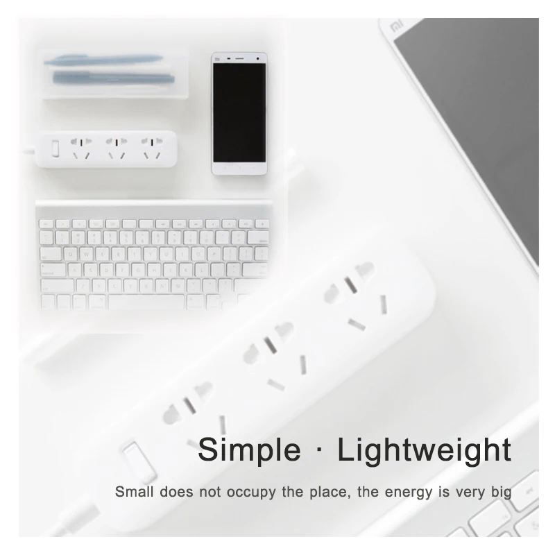 Xiaomi Mijia power Strip Быстрая зарядка 2500 Вт 10A 6 стандартные разъемы/8 стандартные разъемы/3 гнезда с кабелем 1 м/5 м зарядки