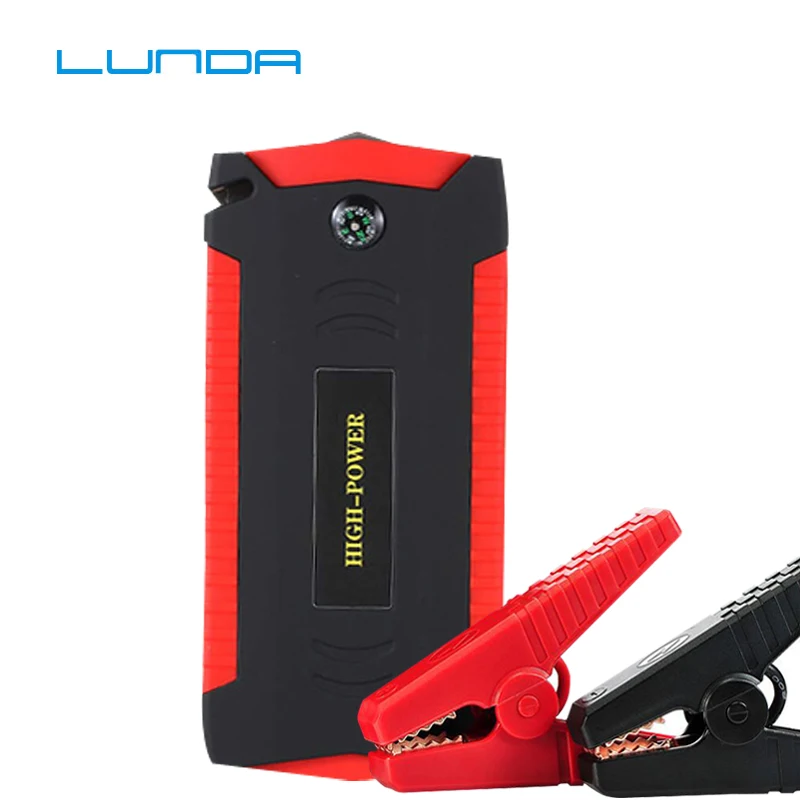 

82800mWh High Power Car Jump Starter 12V Portable Starting Device Power Bank Car Charger For Car Battery Booster Buster 4 USB