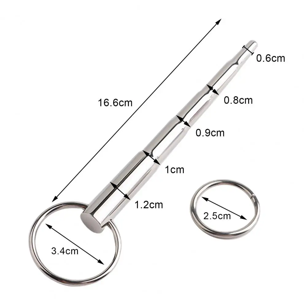 Urethral Tube Rod Universal Convenient Metal Penis Plug Male Sex Catheter for Bedroom urethral dilator silicone urethral dilator