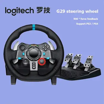 

Logitech G29 Computer Game Steering Wheel Racing Simulation Driving 900 Degree Force Feedback for PC/PS3/PS4 original binding