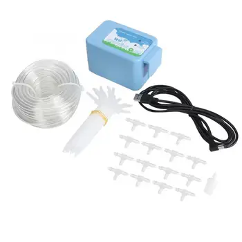 

Wi-Fi Remote Control Automatic Drip Irrigation System Pump Controller Garden Watering Device Kits Automatic Irrigation Timer