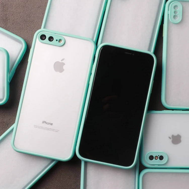 Iphone Xr Light Blue Phone Case Light Blue Phone Case Iphone 12 2 1 Color Phone Aliexpress