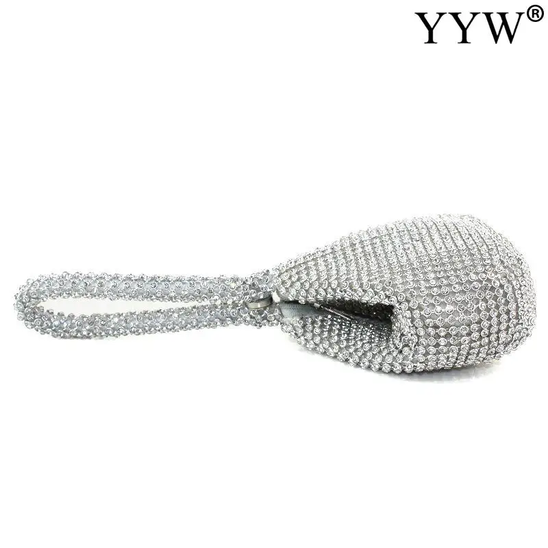 2021 Luxury Women Clutch Bag With Rhinestone Diamonds Vintage Exquisite For Ladies Party Wedding Mini Purse Handbag Evening Bag