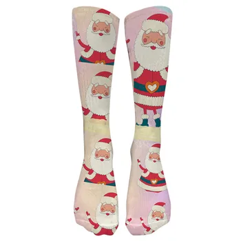 

SAGACE 2020 Explosion Unisex Holiday X-Mas Stockings 9 Different Designs Christmas Gift Long Funny Variety of styles hot sale