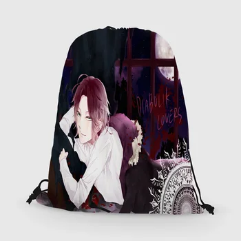 

Custom Diabolik.Lovers Drawstring Bag Daypack Kids Satchel Casual Backpack Teenager Storage Bag Women Men 31x40cm*181031-3-15