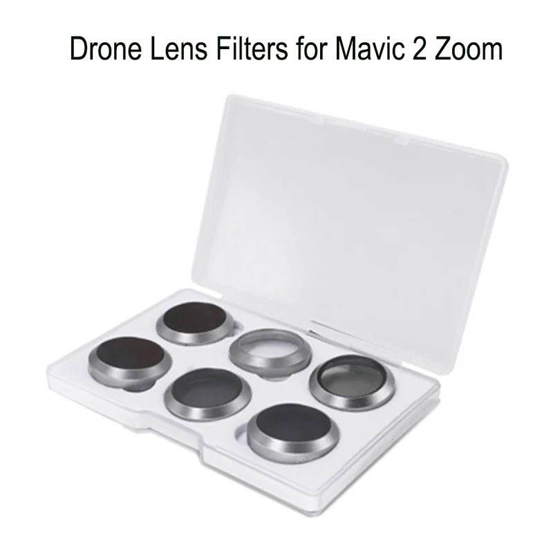 Фотофильтр для DJI Mavic 2 Zoom Gimbal Camera UV CPL ND4 ND8 ND16 ND32 стеклянный поляризационный