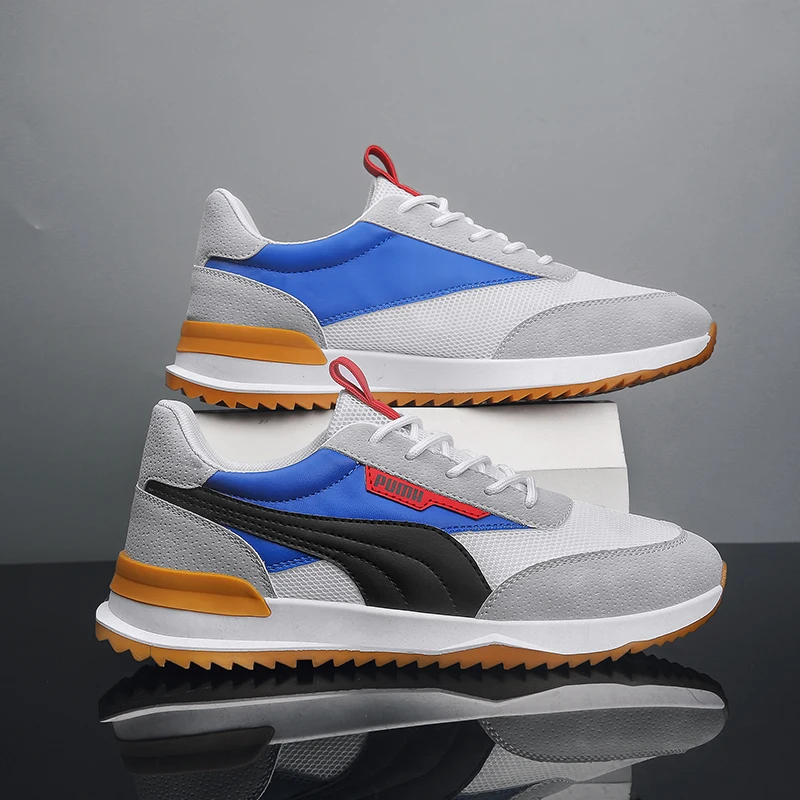 Cheap Golf Training Sneakers for Men Breathable Mesh Shoes Athletics Sport Sneaker Male Gym Walking Classic | Спорт и развлечения