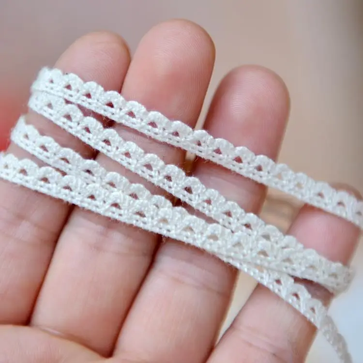 M0501 DIY аксессуары для шнурков ручной работы хлопчатобумажная ткань кружево