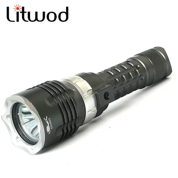 

Led Diving Flashlight Glare 500 meters torch High Brightness Original CREE XM-L2 U3 Professional Diving fishing under Waterproof