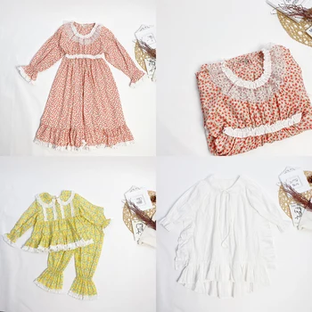 

Pre-sale 2020 Kids Christmas Pajamas Little Girls Clothing Toddler Pajamas Home Wear Soft Cotton Pajamas Kids