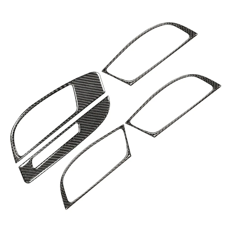 

Carbon Fiber Inner Door Handle Frame Cover Trim for Q7 2008-2015 Car Accessories