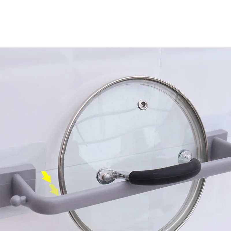 GUANYAO Viscose type plastic towel bar not damage the wall multi-purpose bathroom storage rack hand towel holder hanger