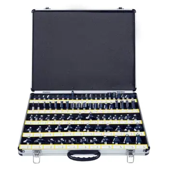 

Wood Milling Cutter 80 Sets Wood Milling Cutter Bearing Milling Cutter Trimming Machine Wood Milling Cutter Head Set