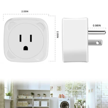 

1x Smart Plug Socket WIFI Electrical Supplies Switches Phone APP Remote Control