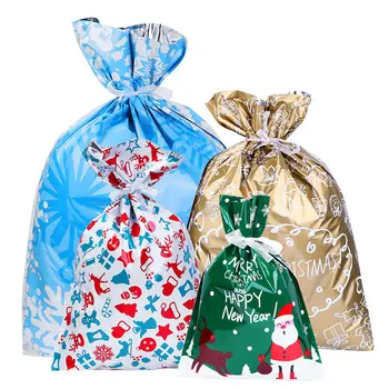 

30pcs/set Mixed Style Party Storage Pouch Christmas Gift Bag Candy Storage Bag Candy Bag Sacks Delicate Bundle Pockets