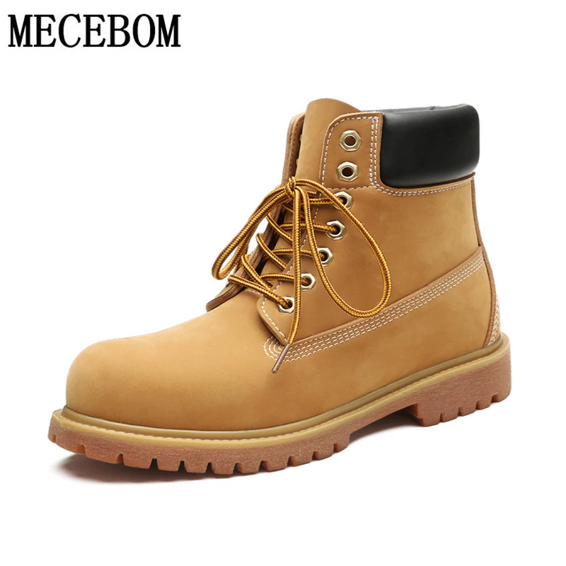 Botas para motocicleta para hombre, botines de piel cálida para invierno,  zapatos de cuero Oxford hechos a mano originales, botas amarillas para  hombre 029m|Botas de motocicleta| - AliExpress