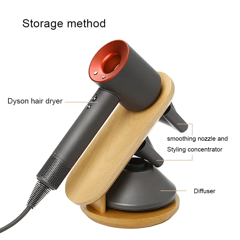 Бмби-бубм бук подставка для Dyson сверхзвуковой фен, подставка держатель для Dyson диффузор и две насадки