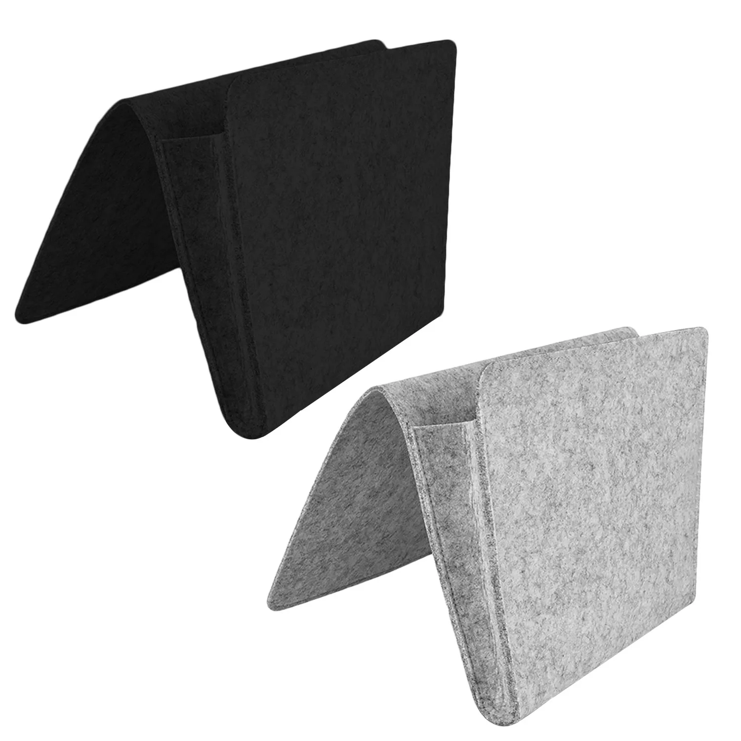 Behogar 2mm Thickness Contains Felt Bedside Hanging Organizer Storage Bag Caddy Pocket Organizer for Table Sofa Beds Hotel Behogar 2mm Thickness Contains Felt Bedside Hanging Organizer Storage Bag Caddy Pocket Organizer for Table Sofa Beds Hotel