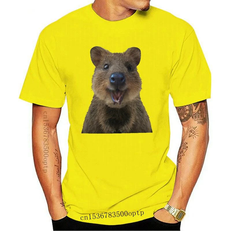 Quokka T shirt The Happiest Animal In The World Tshirt Kangaroo Top  Australia|T-Shirts| - AliExpress