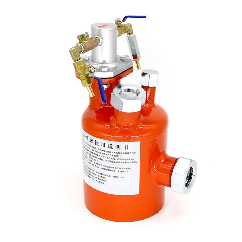 

New Arrival High Performance Welding Generator Brazing Flux Tank MPFSO-168P Copper Pot Welding Flux Generator 4L Hot Selling