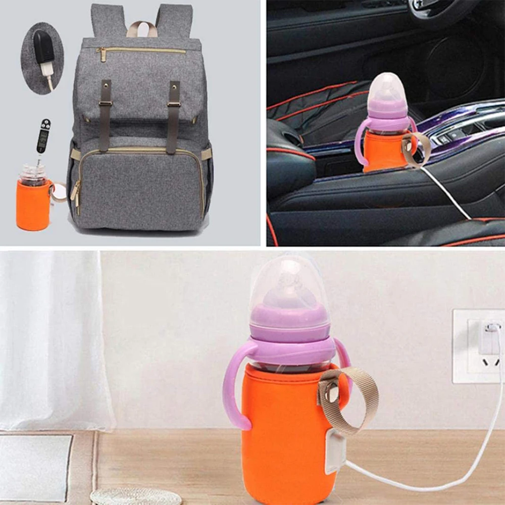 Новые детские бутылочки для молока с USB подогреватель автомобиля кормления пищи