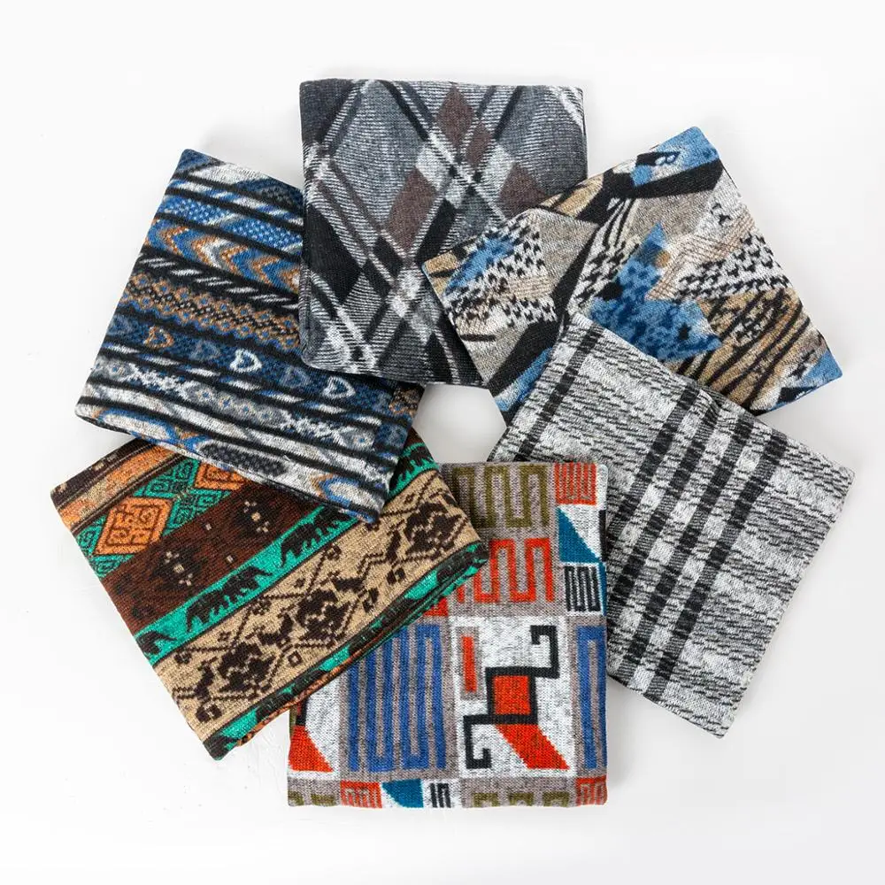 Новый женский зимний шарф толстый плюс бархатный теплый кольцо для мужчин модный