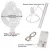 40# LED Rose Glowing Balloon Unique Light Bouquet Luminous Christmas Decorate Gift Decoration Party Wedding With Color Light