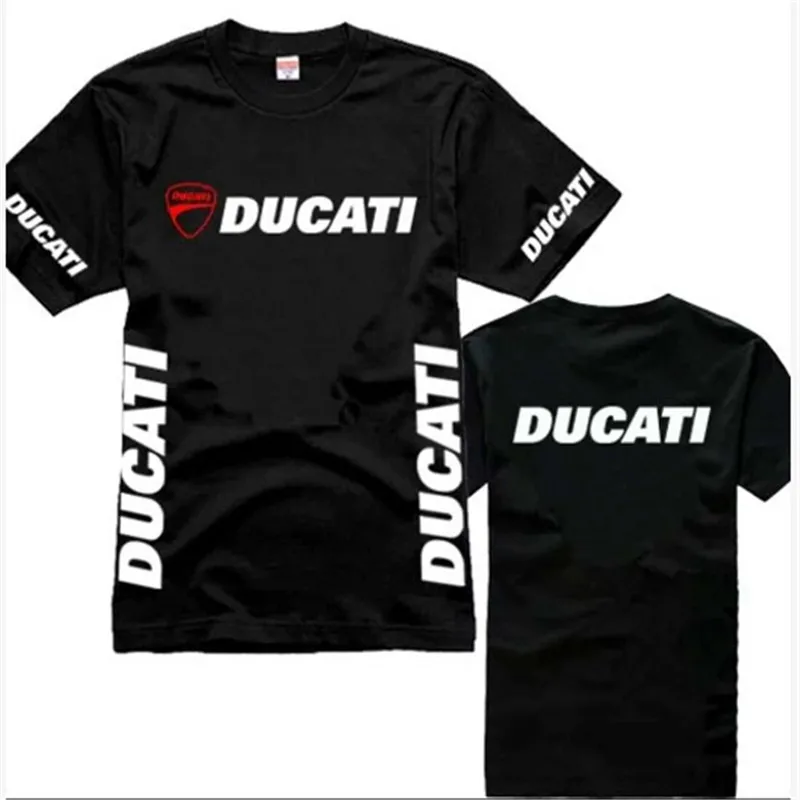 Новинка, ducati Ducati, Красный Дьявол, логотип, спортивный автомобиль, команда, короткий рукав, Повседневная мода, Harajuku, высокое качество, футболка