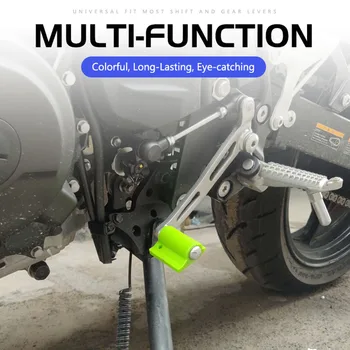 

Universal Motorcycle Shift Gear Lever Pedal Rubber Cover Shoe Protector Foot Peg Toe Gel for Honda Kawasaki Yamaha KTM Motocross